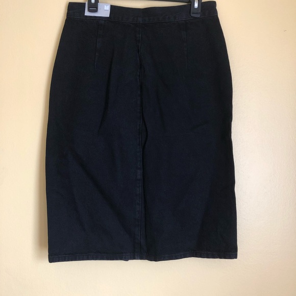 Topshop Denim Midi Skirt - Picture 3 of 6